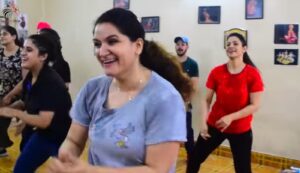 adults dance fitness bollywood class